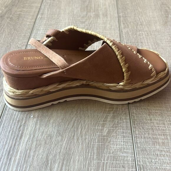 Anthropologie Bruno Premi Cross-Strap Platform Espadrille Sandals US 6 - Picture 5 of 12